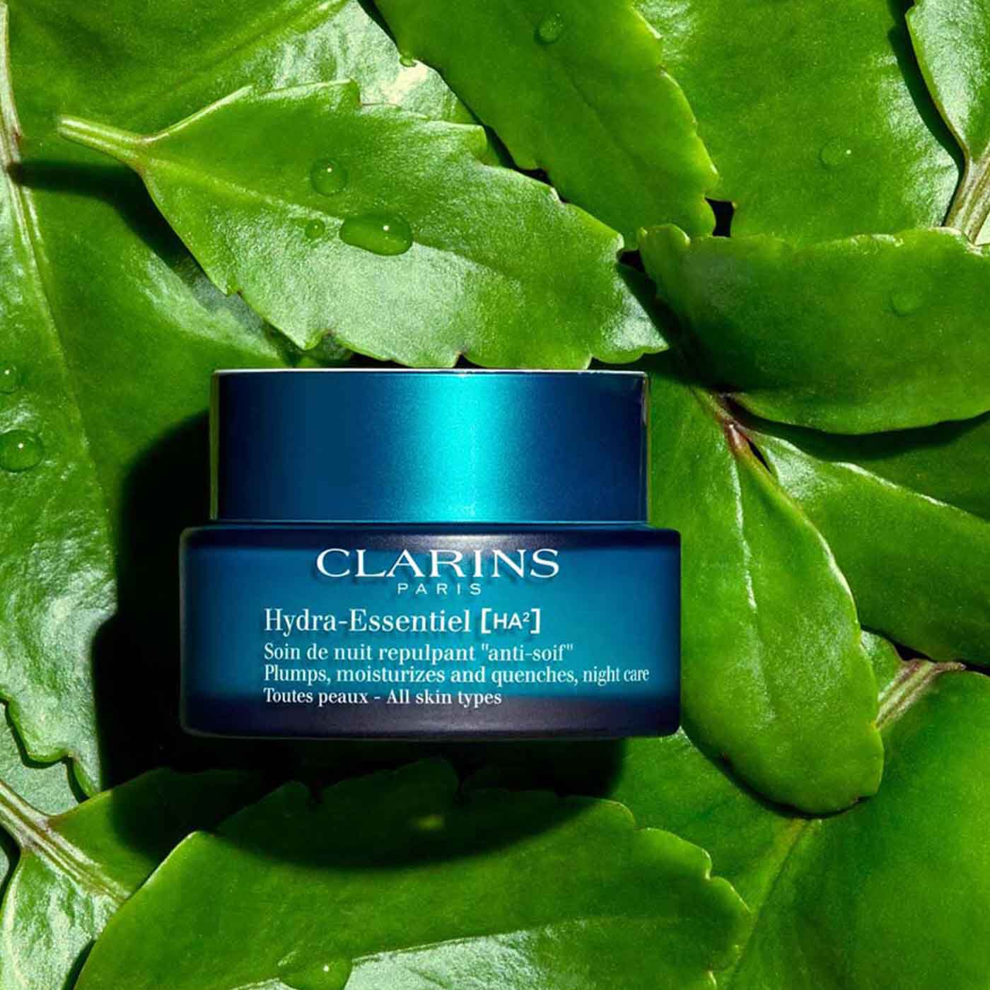 Hydra-Essentiel Plumping Night Cream | CLARINS®