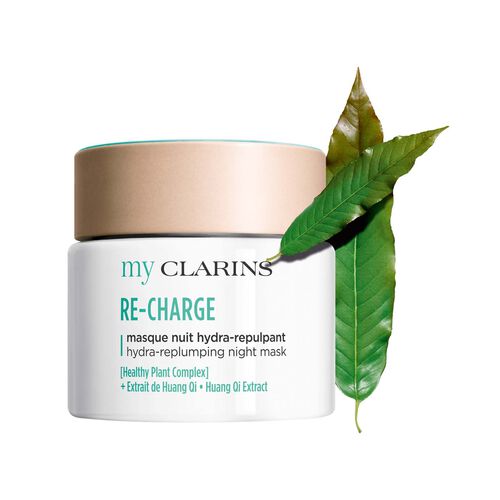 My Clarins RE-CHARGE hydra-replumping night mask