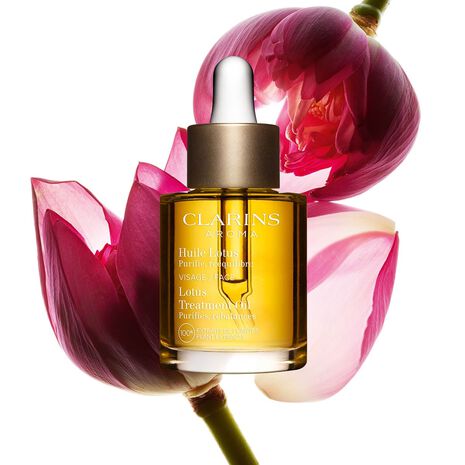 Huile Lotus Purifiante Visage - Peaux Grasses