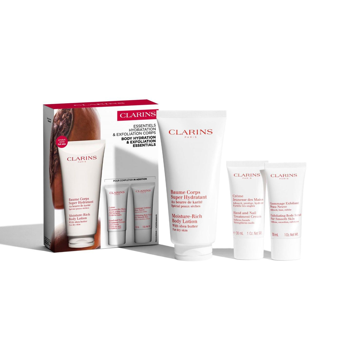 Hydration & Exfoliation Essentials - Body Care Set | CLARINS®