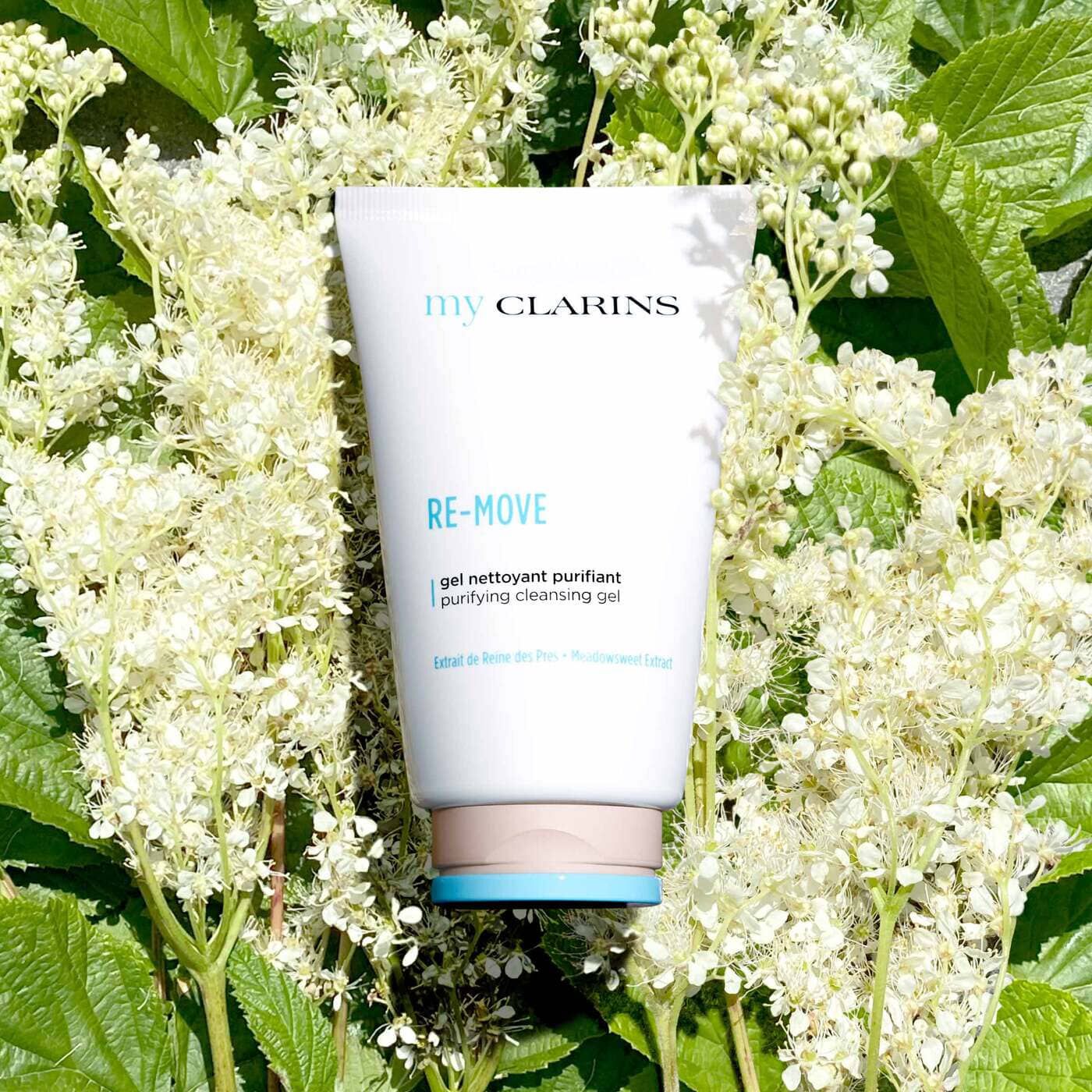 My Clarins RE-MOVE purifying cleansing gel | CLARINS®