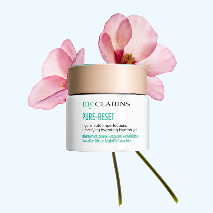 My Clarins PURE-RESET matifying blemish gel