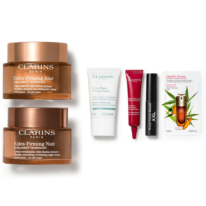 Coffret Routine Extra-Fermet&eacute; avec Polypeptide de Collag&egrave;ne et Niacinamide