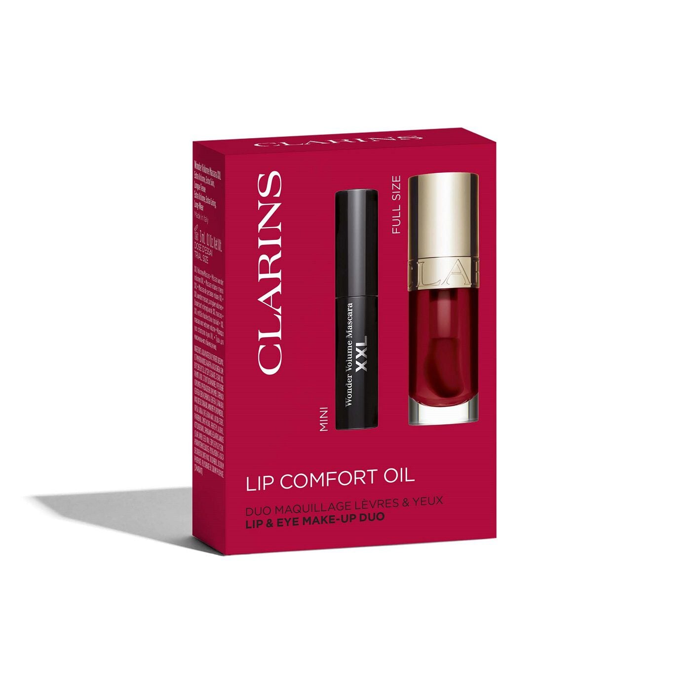 Lip & Eye Makeup Duo - Lip Comfort Oil & Wonder Volume XXL