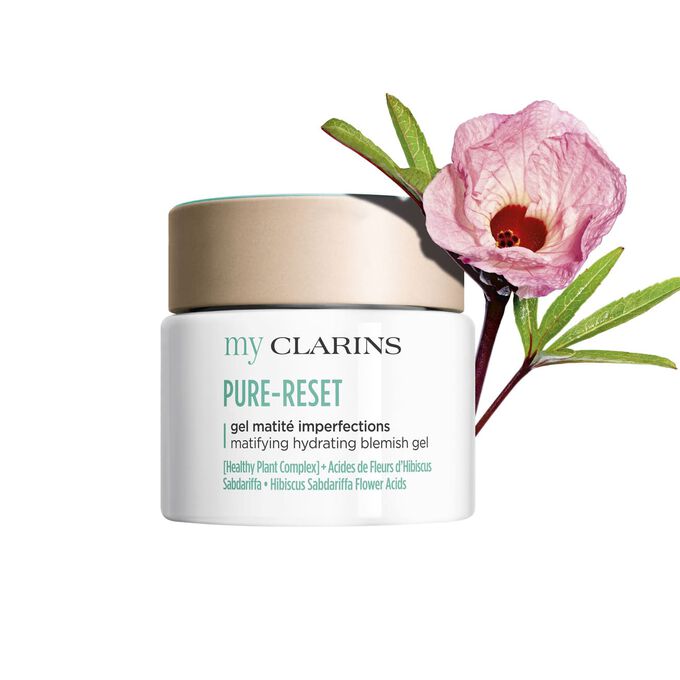 My Clarins PURE-RESET matifying blemish gel