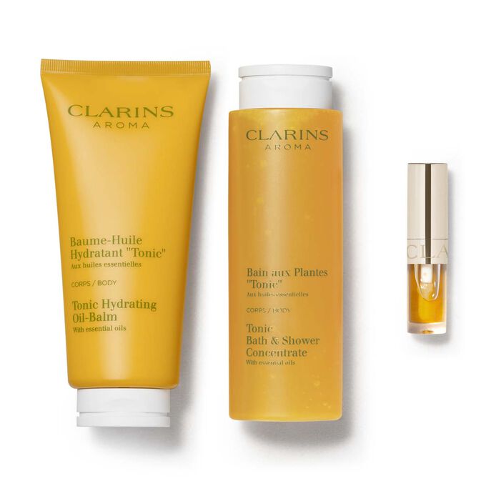 Coffret Corps Tonifiant ''Tonic'' Aux Huiles Essentielles