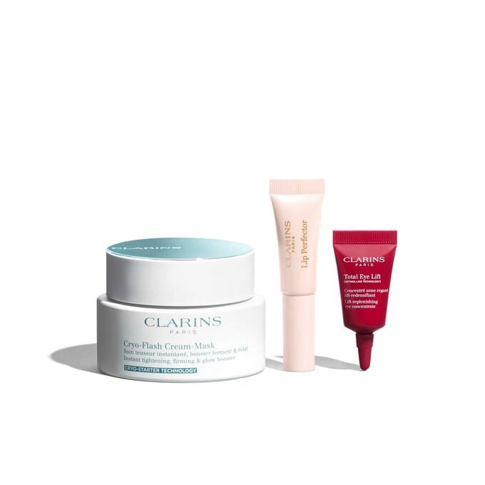 Perfecting and Radiance Skincare Set - Cryo-Flash Cream-Mask