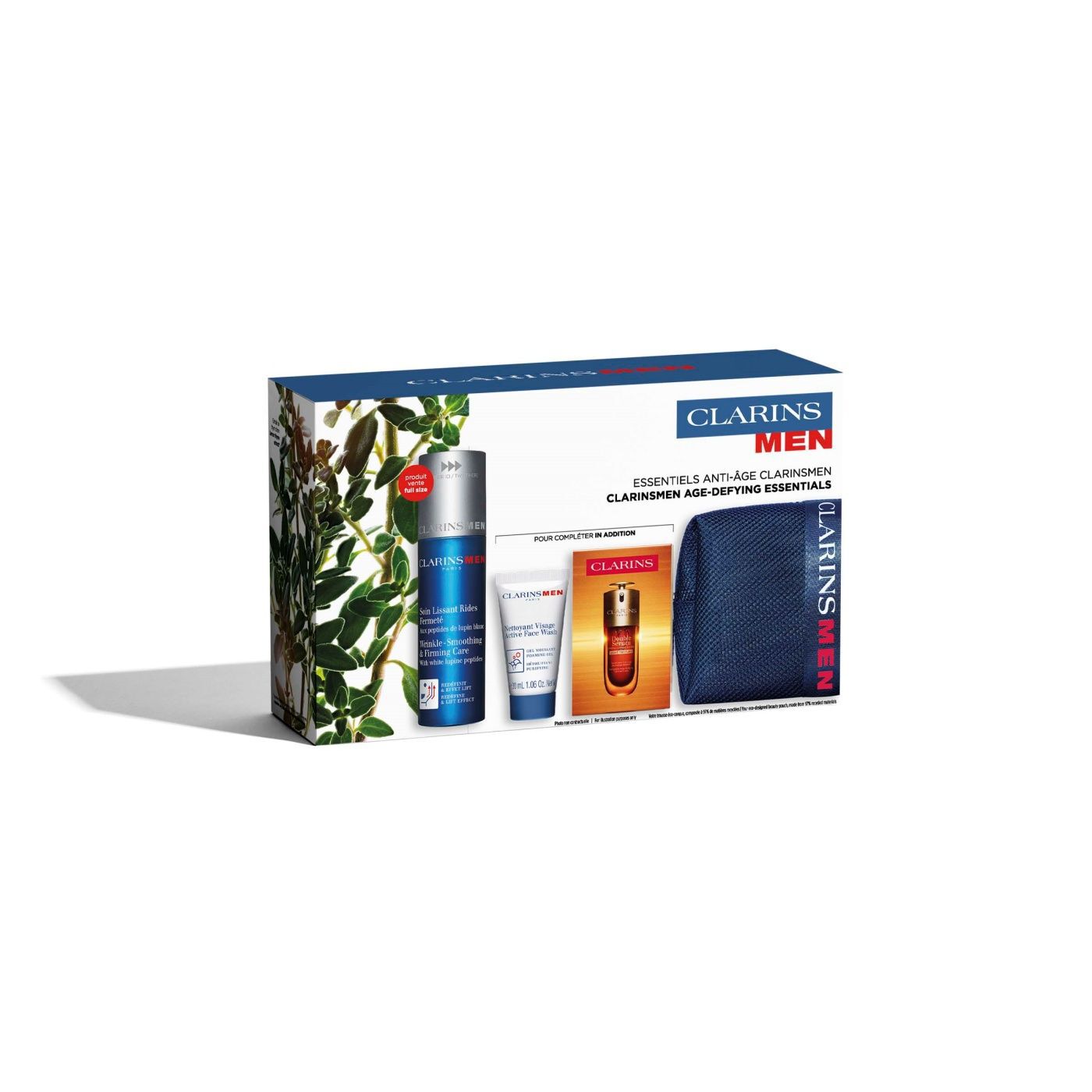 ClarinsMen Age Defying Essentials - Wrinkle Smoothing &amp
