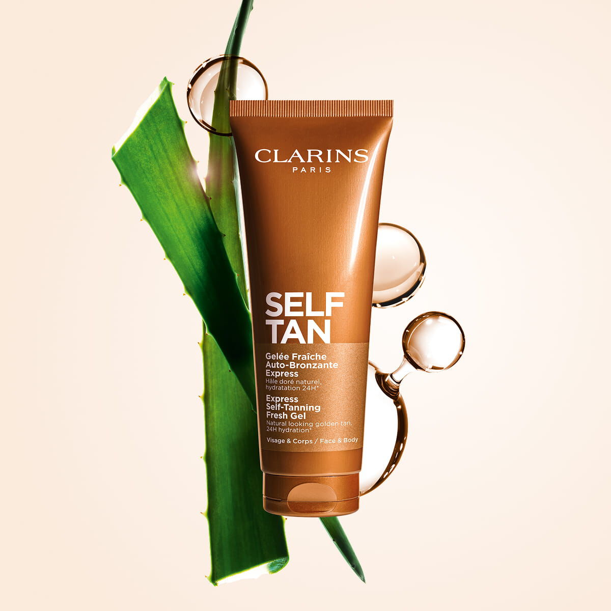 Self-Tanning Instant Gel | CLARINS®