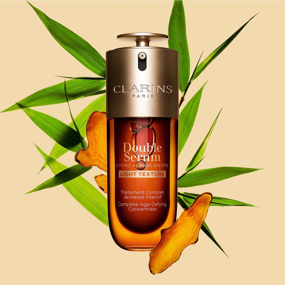 CLARINS Double Serum 50ml ライトテクスチャー DOUBLE SERUM Light Texture | CLARINS®