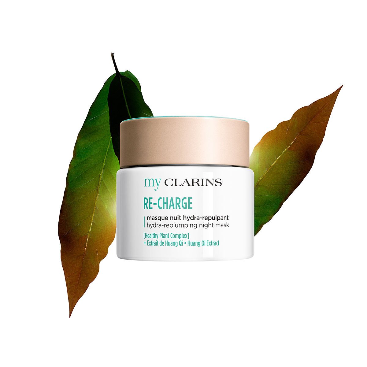 My Clarins RE-CHARGE hydra-replumping night mask | CLARINS®