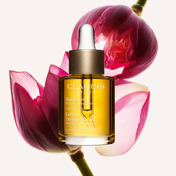 Lotus Purifying Face Treatment Oil for Oily Skin