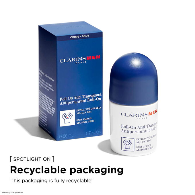 ClarinsMen Roll-On Deodorant Antiperspirant
