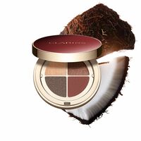 4-Color Eyeshadow Palette - Metallic Finishes