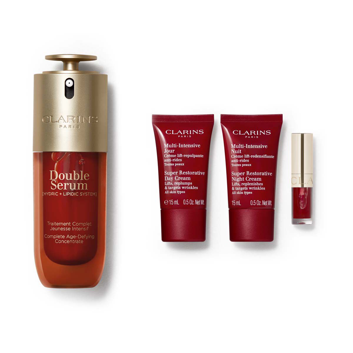 DOUBLE SERUM® + Super Restorative Collection Anti-Aging Skincare