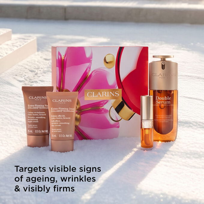 Anti-Aging Face Care Set - Double Serum &amp; Extra-Firming