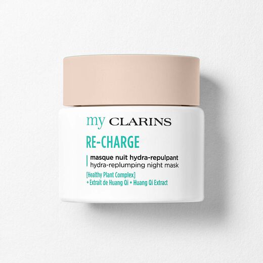 My Clarins RE-CHARGE hydra-replumping night mask