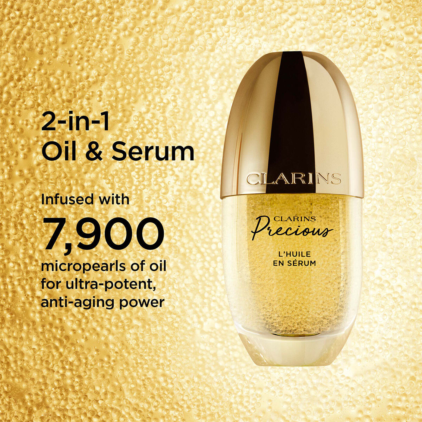 Precious L'Huile en Sérum Face Oil Serum | CLARINS®
