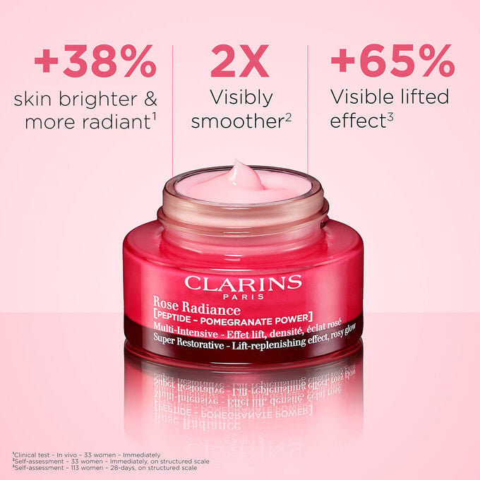 Rose Radiance Peptide Day Cream for Mature Skin