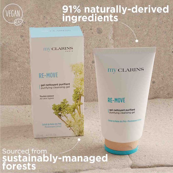 My Clarins RE-MOVE purifying cleansing gel