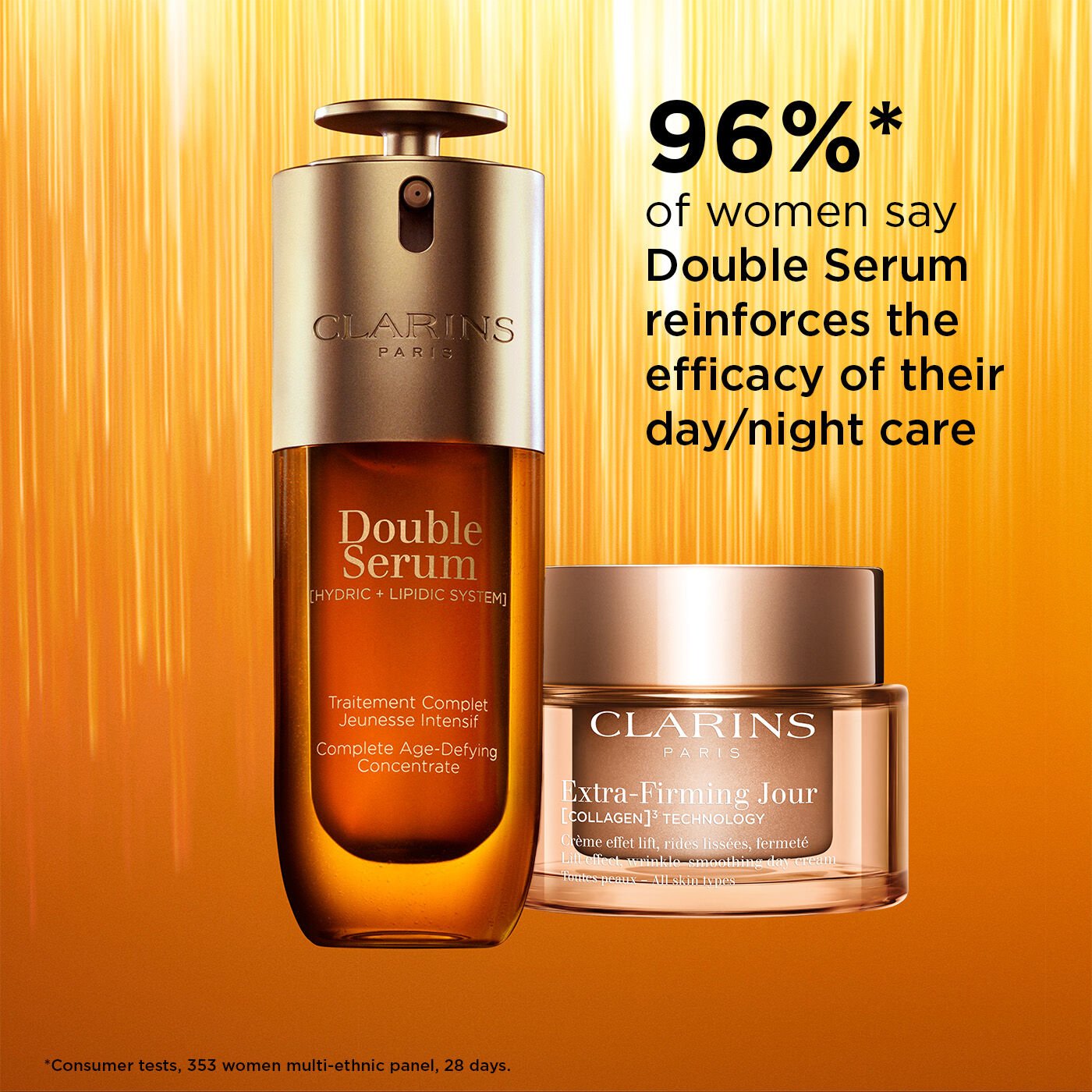 美容液 CLARINS Double Serum Deluxe100m DOUBLE SERUM - Anti Aging +