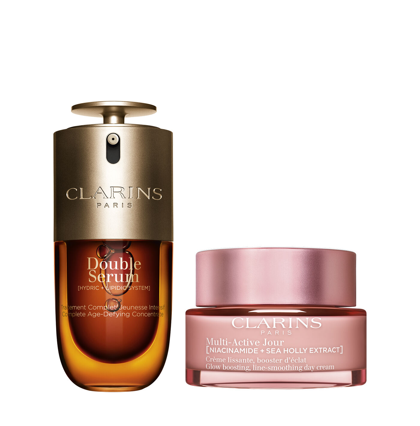 Clarins Multi Active Set | 30 mL Double Serum and Multi Active Day