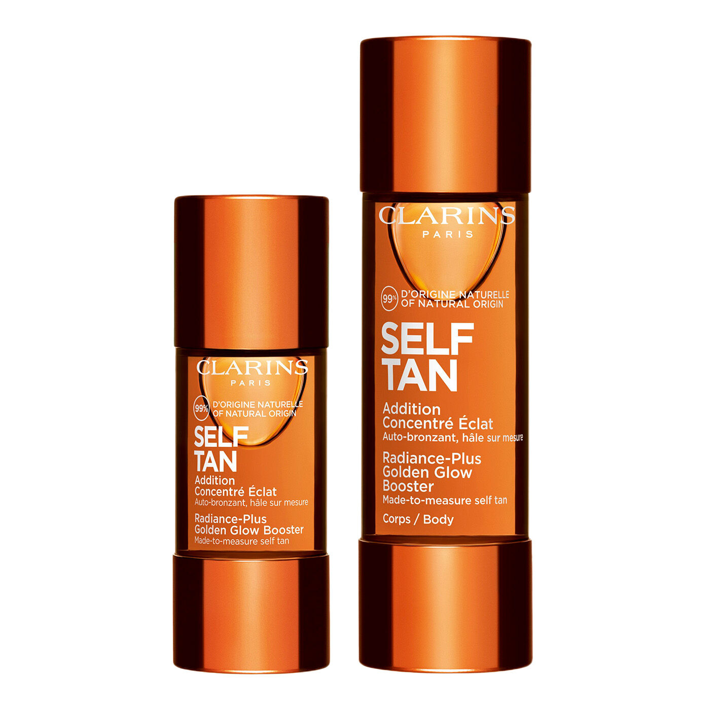 Clarins Self-Tanning Duo for Face & Body | Featuring Radiance-Plus