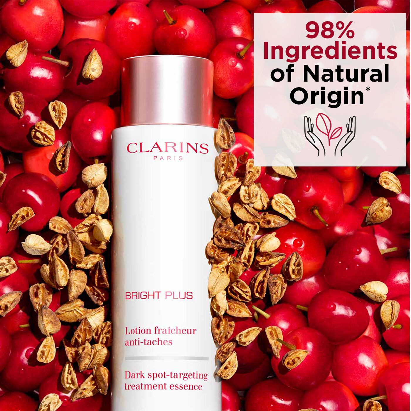 Bright Plus Dark Spot-Targeting Milky Essence | CLARINS®