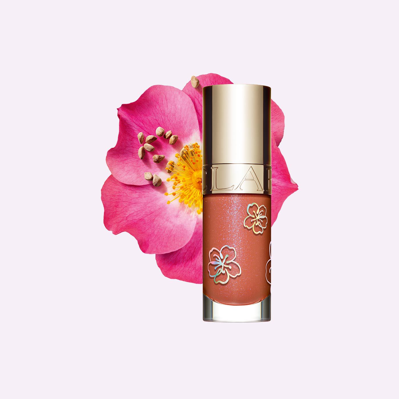 【限定】Limited Edition Lip Oil Collection Lip Comfort Oil - Fairy Blossoms | CLARINS®