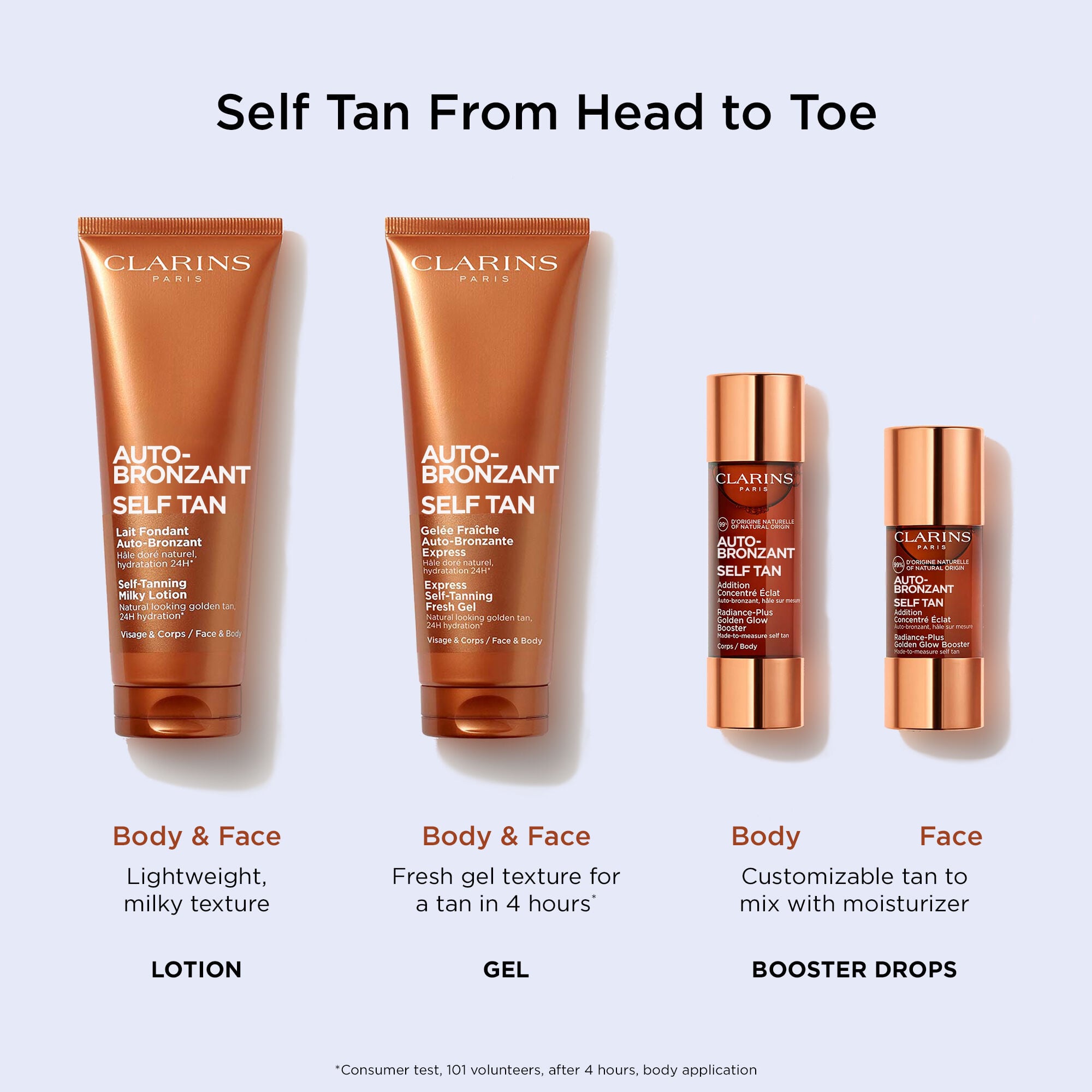 Self-Tanning Instant Gel | CLARINS®
