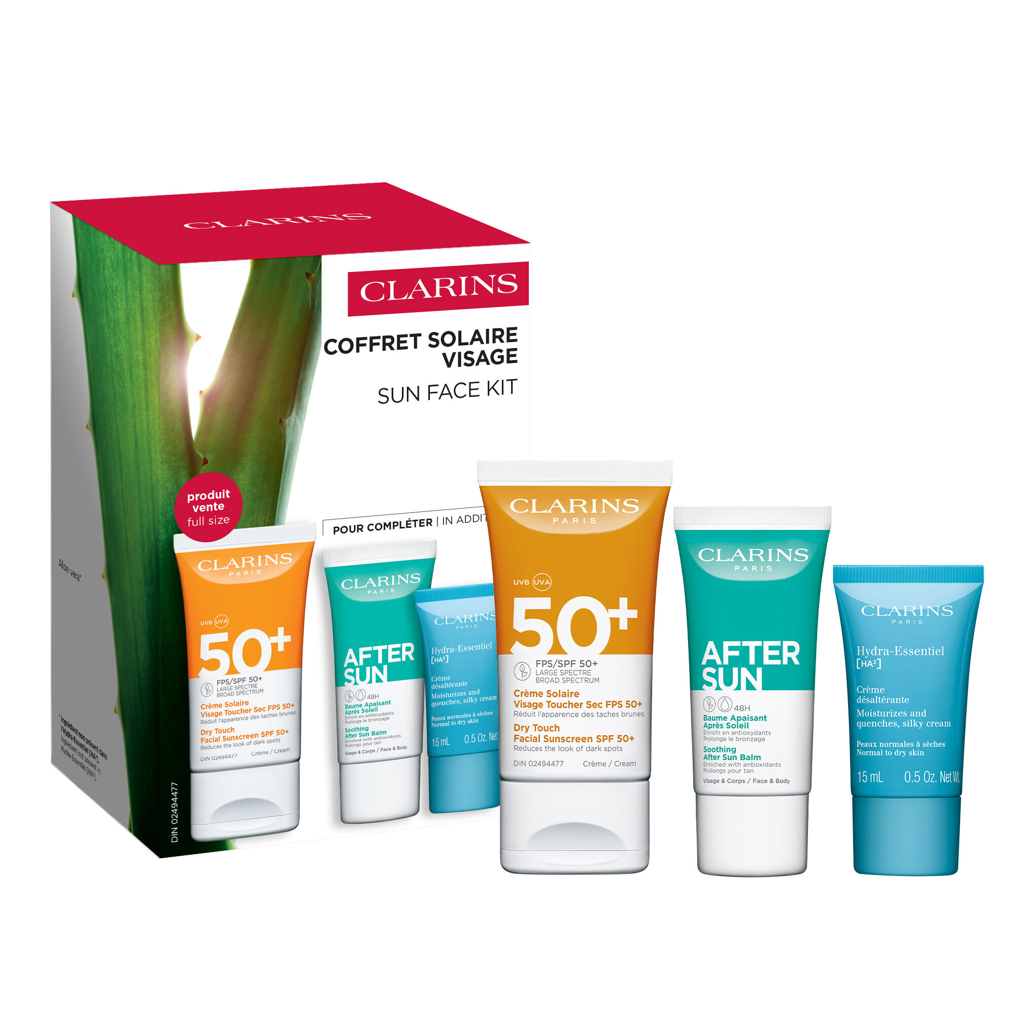 Sun Face Kit | CLARINS®