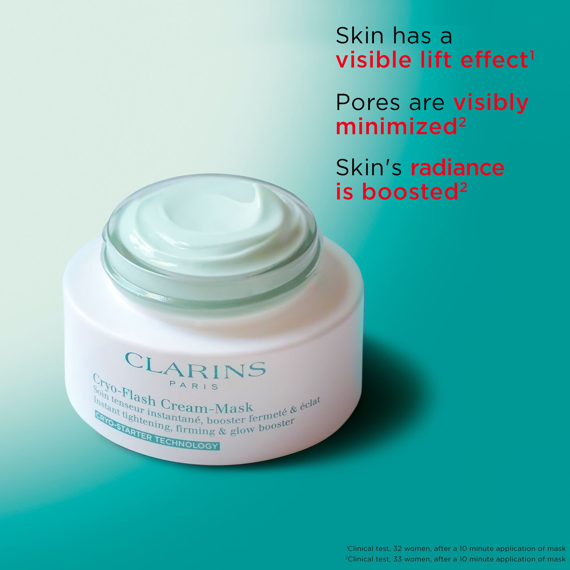 Cryo-Flash Cream - Cold Face Mask | CLARINS®