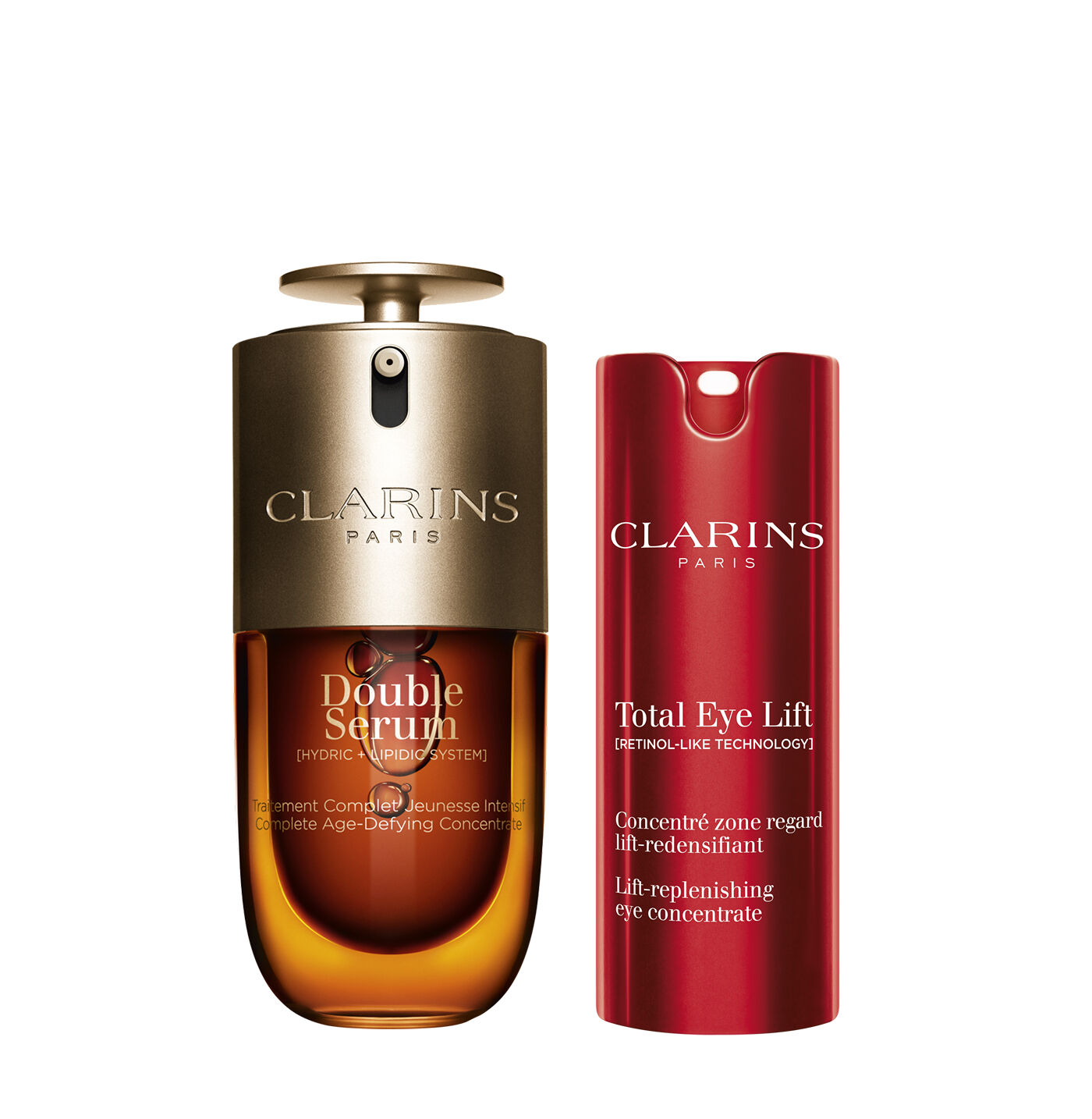 Clarins Anti-Aging Duo | Double Serum 30 mL and Total Eye Lift