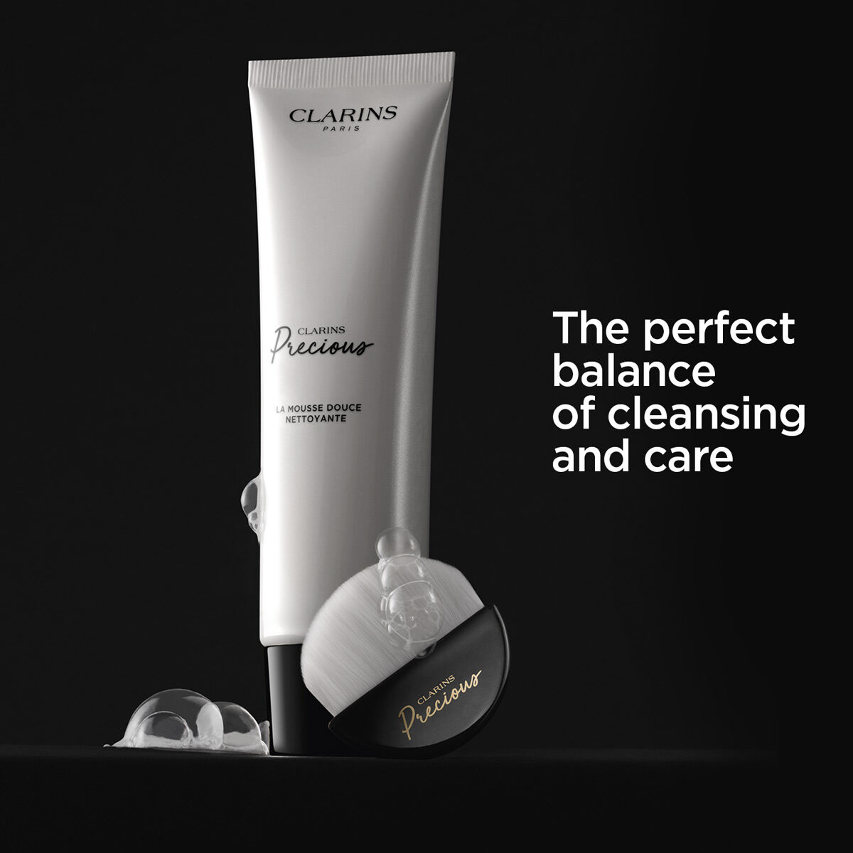 Precious La Mousse Foaming Face Cleanser | CLARINS®