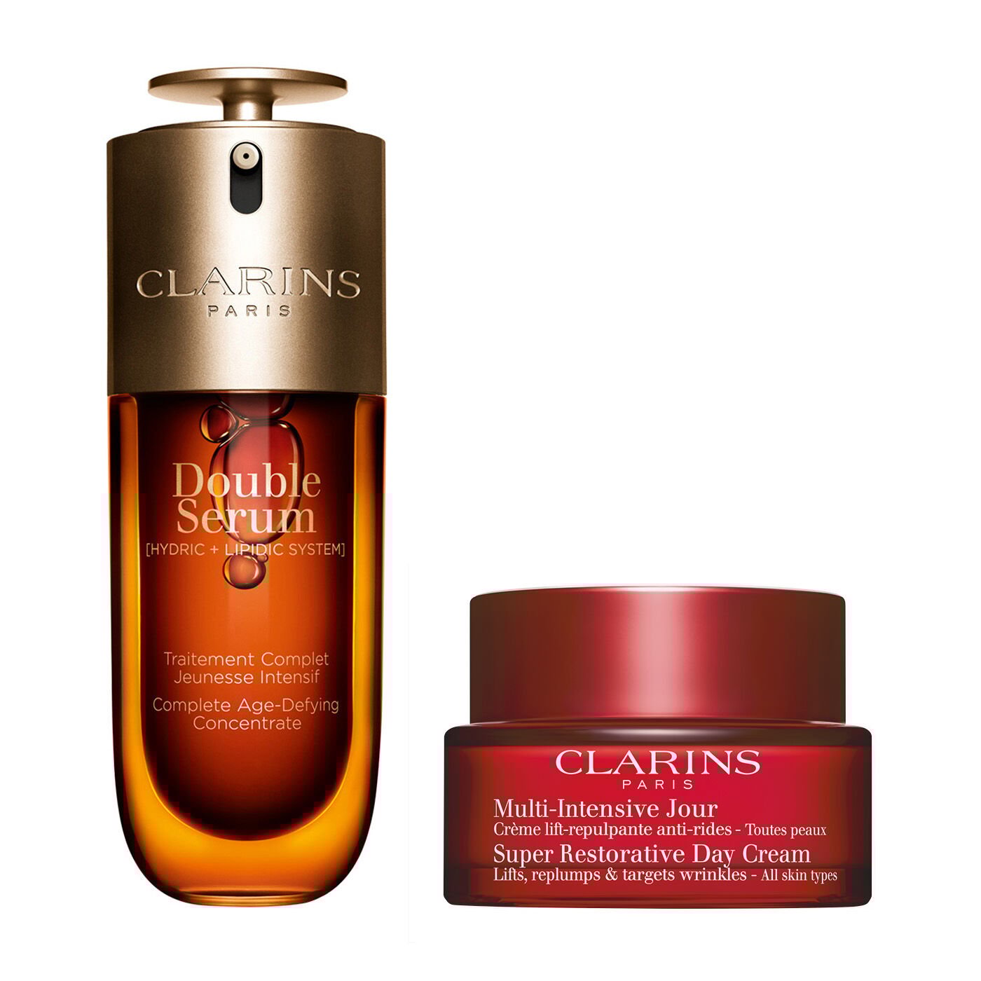 Clarins Super Restorative Set | Double Serum 50 mL and Super