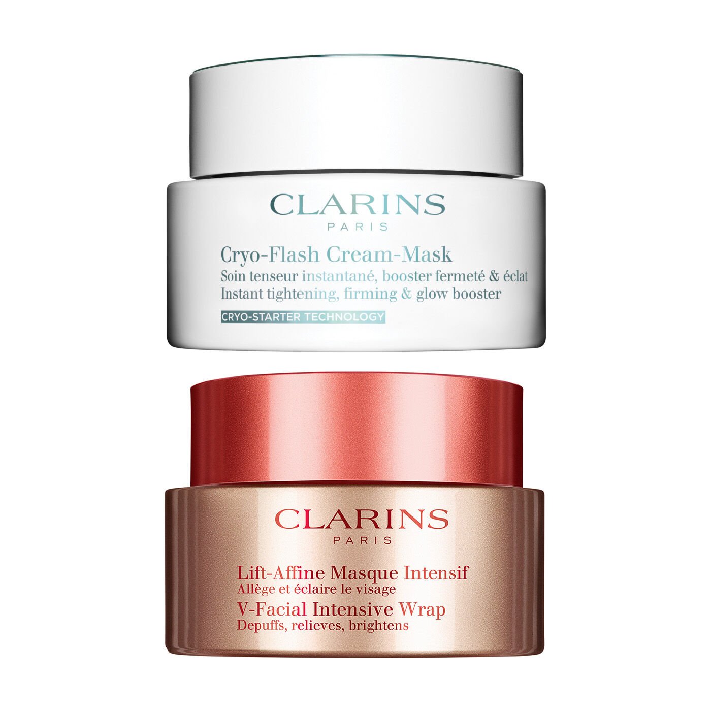 Clarins Masking Bestsellers Duo | Featuring Cryo-Flash Cream 75 mL
