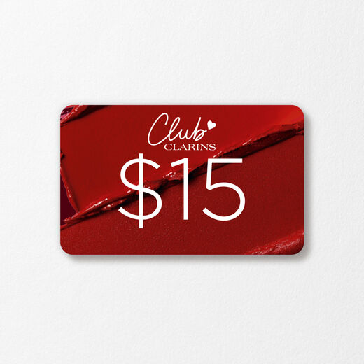 $15 Club Clarins Dollars