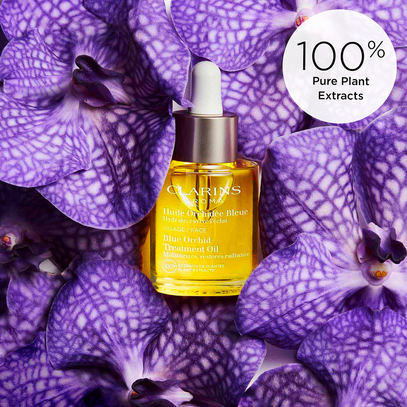 Blue Orchid Treatment Oil — Hydrating Face Oil | CLARINS®