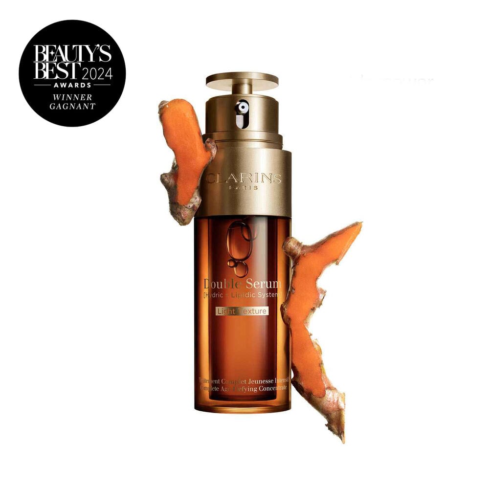 Double Serum Light Texture packshot with ingredient