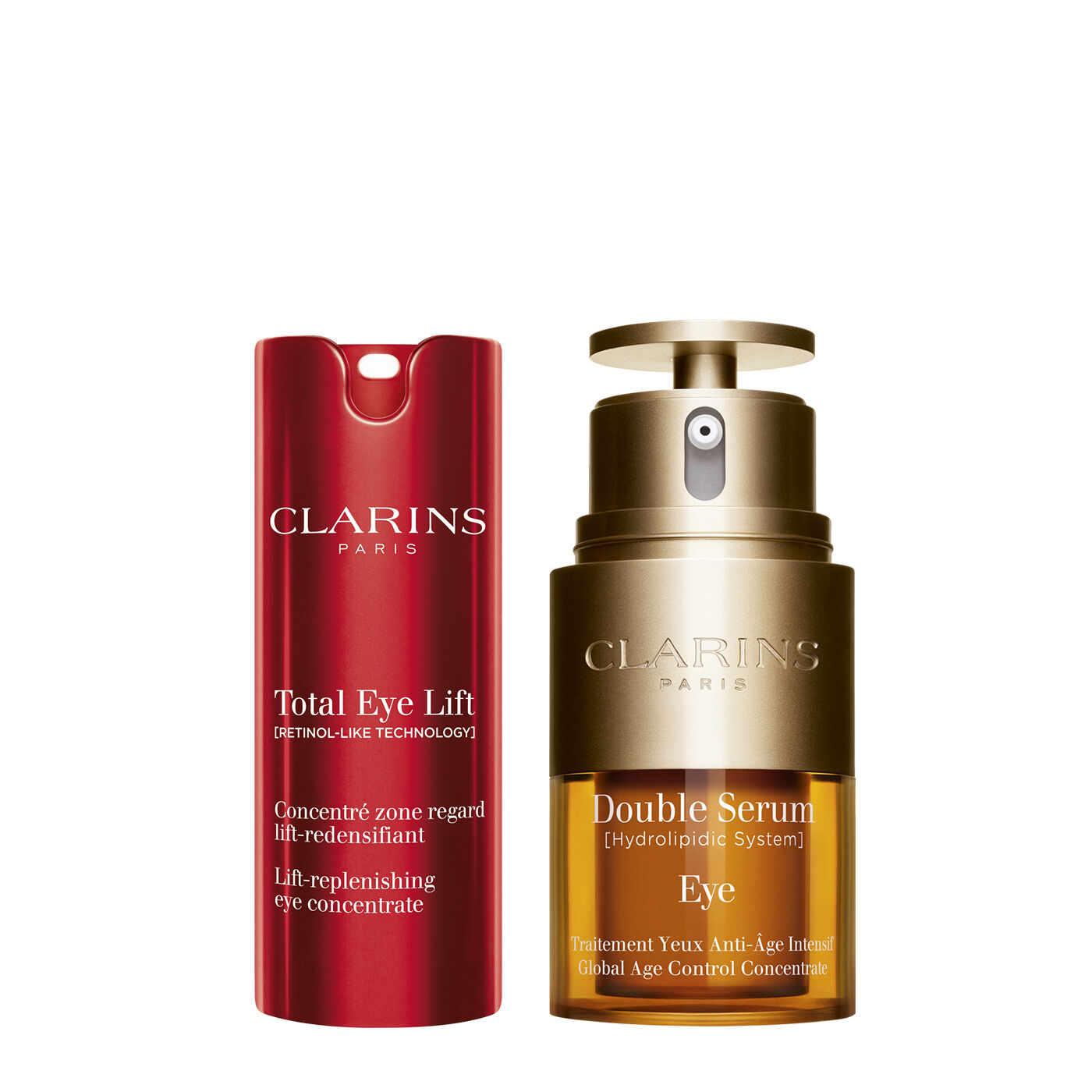 Clarins Eye Care Duo | Double Serum Eye and Total Eye Lift