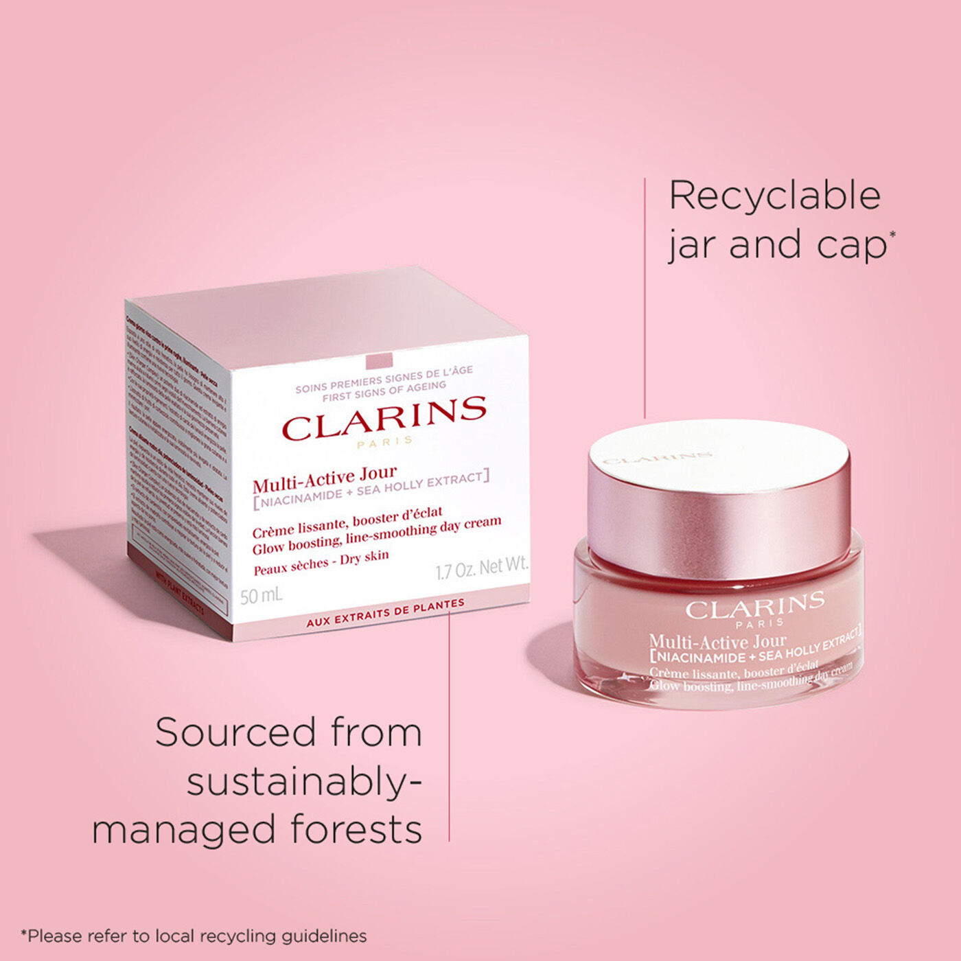 フェイスクリーム CLARINS Multi-Active Jour 50mL フェイスクリーム CLARINS Multi-Active Jour 50mL あらゆる肌タイプ