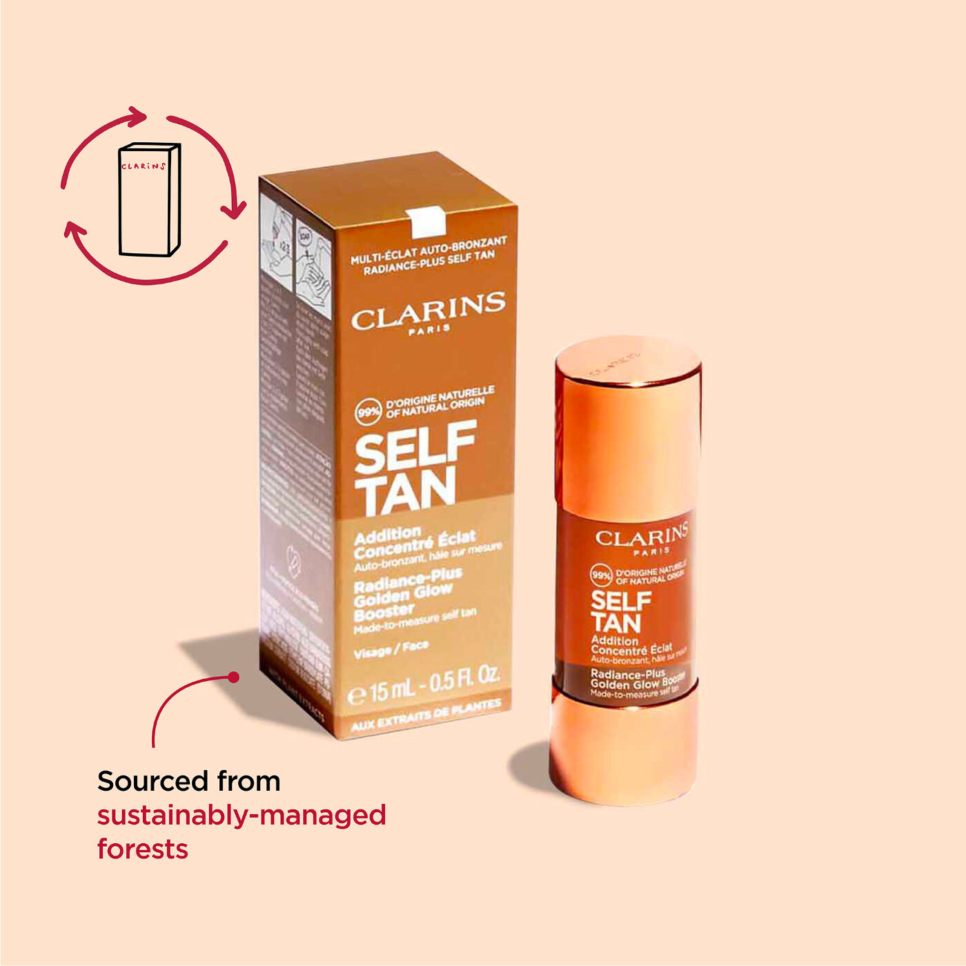 Self Tan Radiance-Plus Golden Glow Booster | CLARINS®