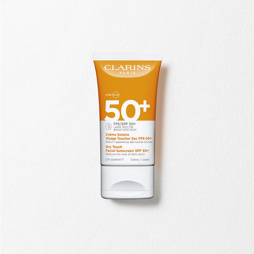 Cr&egrave;me Solaire Visage Toucher Sec FPS 50+