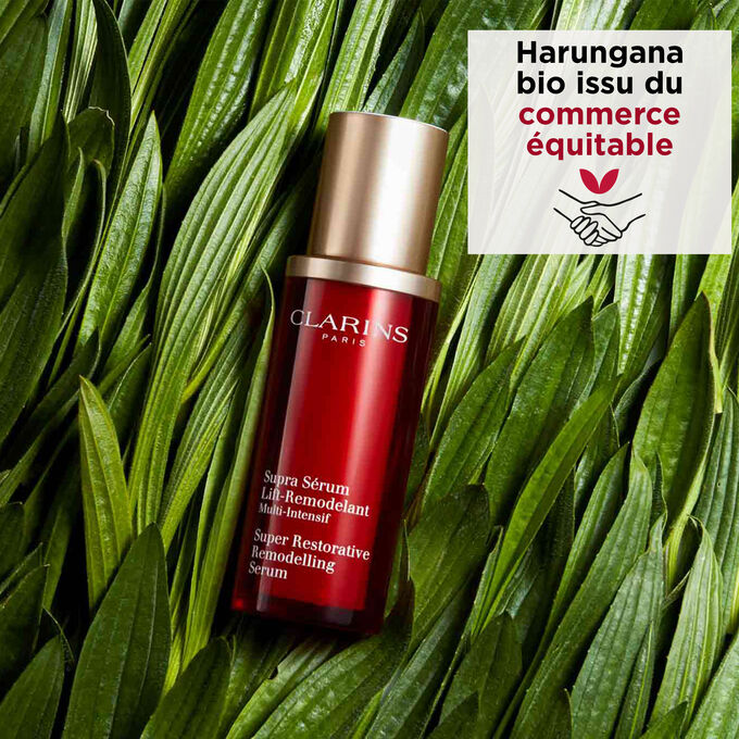 Routine anti-&acirc;ge avec le Supra S&eacute;rum Lift-Remodelant, la Lotion et les cr&egrave;mes Jour et Nuit