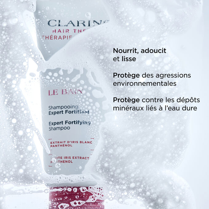 Duo Le Bain + Le Soin Flash | Shampooing Expert Fortifiant et Volumisant + Apr&egrave;s-Shampooing Expert Disciplinant