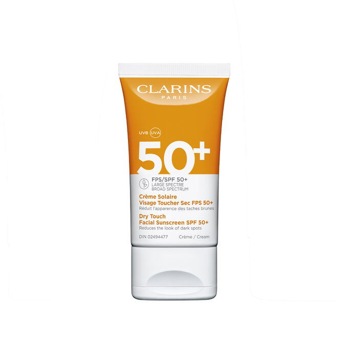 Cr&egrave;me Solaire Visage Toucher Sec FPS 50+