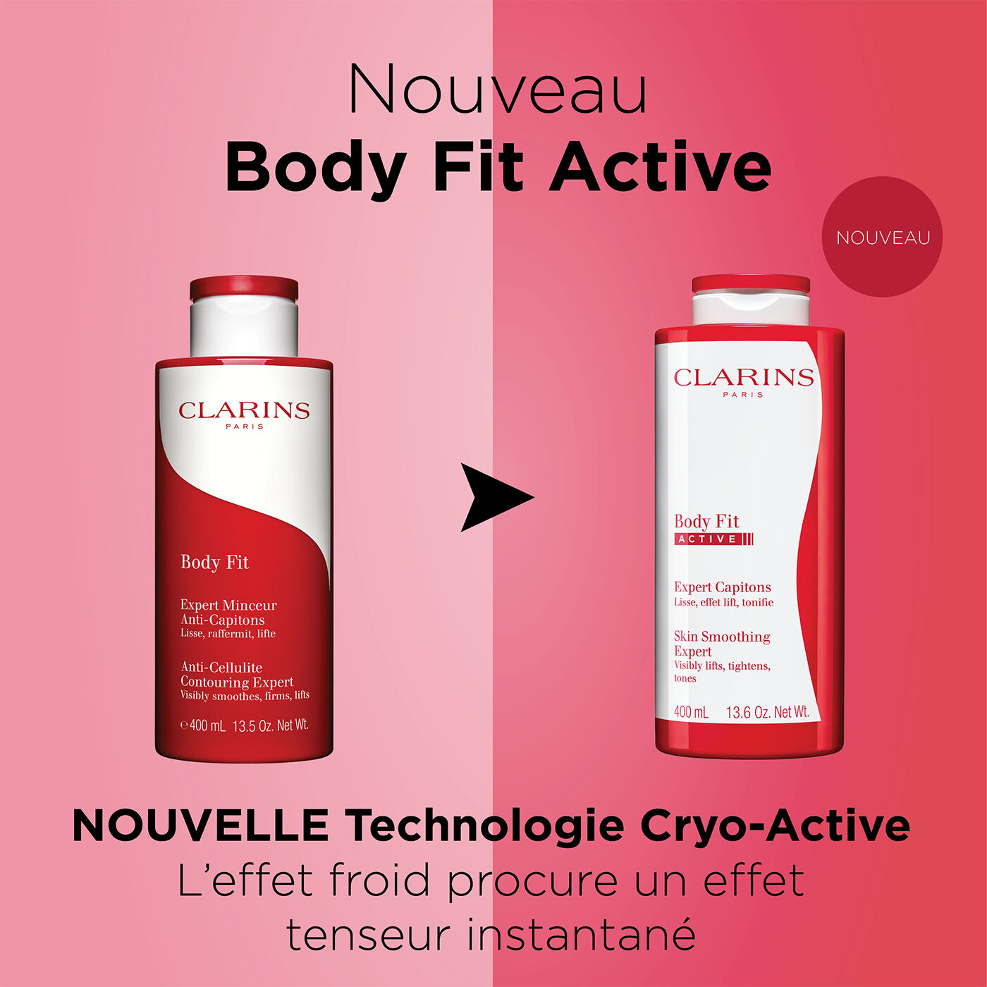 Body Fit Active Expert | Gel-crème lissant et raffermissant pour
