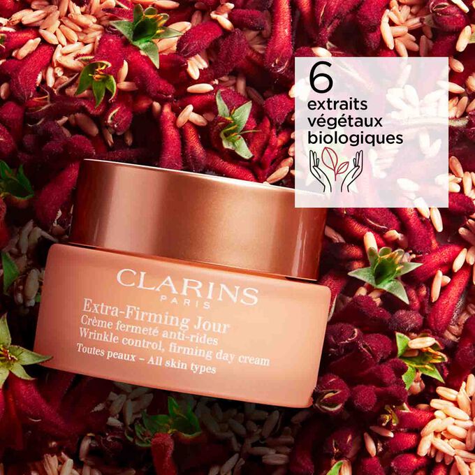 Extra-Firming Jour - Toutes peaux avec 6&nbsp;extraits v&eacute;g&eacute;taux biologiques
