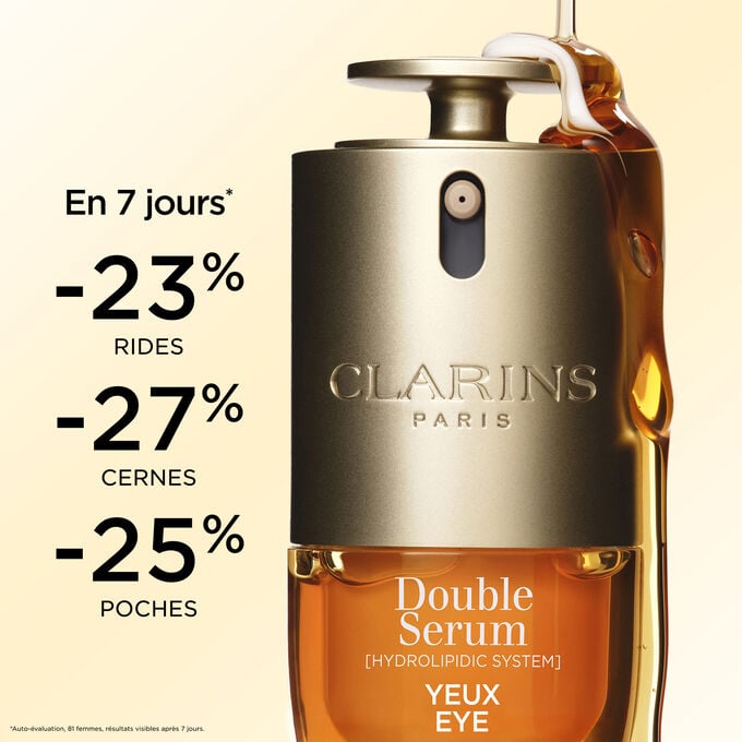 DOUBLE SERUM&reg; Yeux Concentr&eacute; Anti-&Acirc;ge &Eacute;clat et Anti-Poches