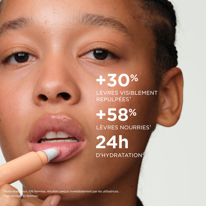 Embellisseur L&egrave;vres - Brillant &agrave; L&egrave;vres Hydratant &amp; Repulpant avec Peptides